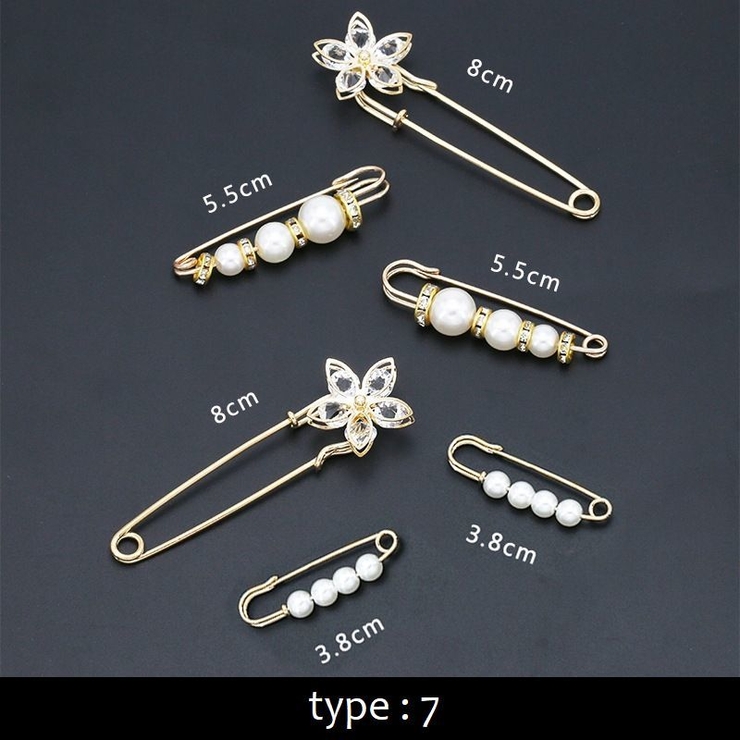 ブローチピン ウエスト調節ピン 6本セット | PlusNao | 詳細画像6 