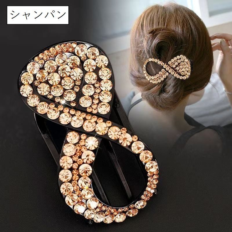 ヘアクリップ サイドバンスクリップ レディース | PlusNao | 詳細画像8 