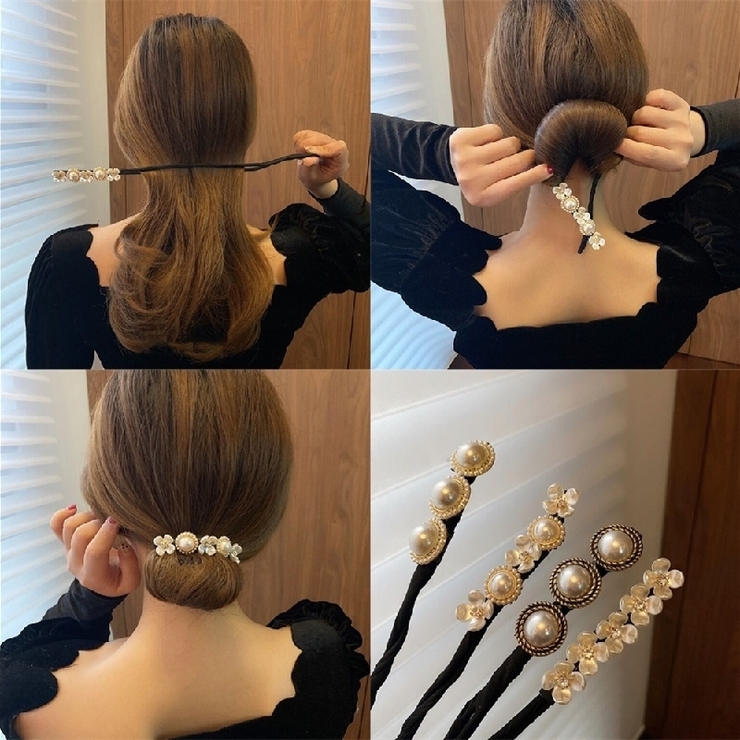 シニヨンワイヤー お団子メーカー ヘアアクセサリー | PlusNao | 詳細画像11 
