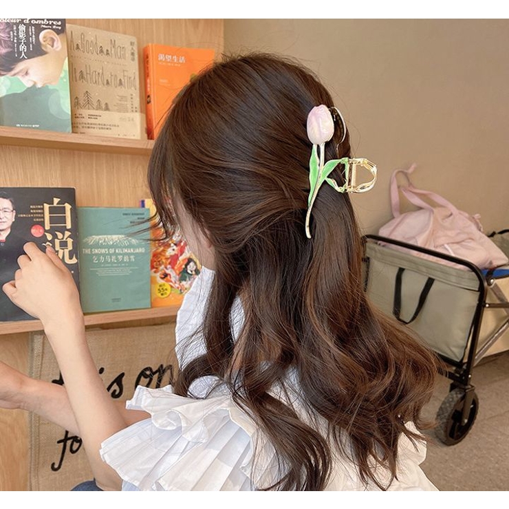ヘアクリップ バンズクリップ レディース | PlusNao | 詳細画像10 