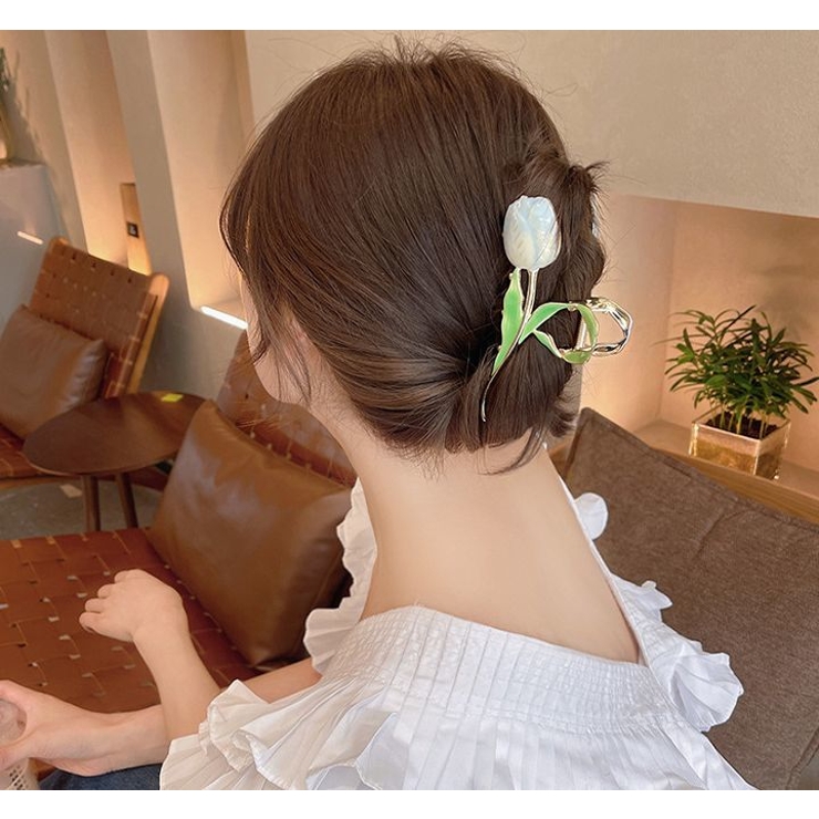 ヘアクリップ バンズクリップ レディース | PlusNao | 詳細画像3 