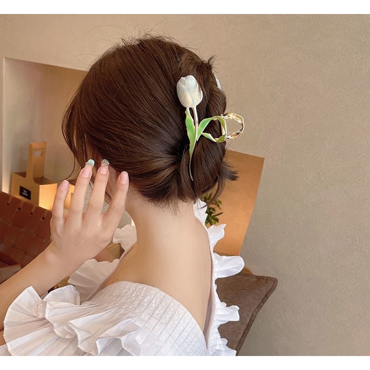 ヘアクリップ バンズクリップ レディース | PlusNao | 詳細画像4 