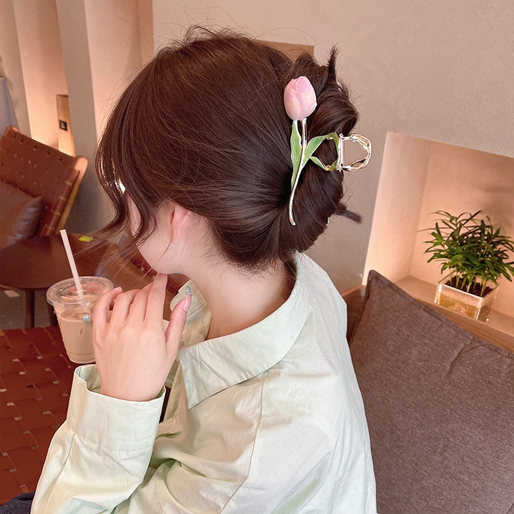 ヘアクリップ バンズクリップ レディース | PlusNao | 詳細画像8 