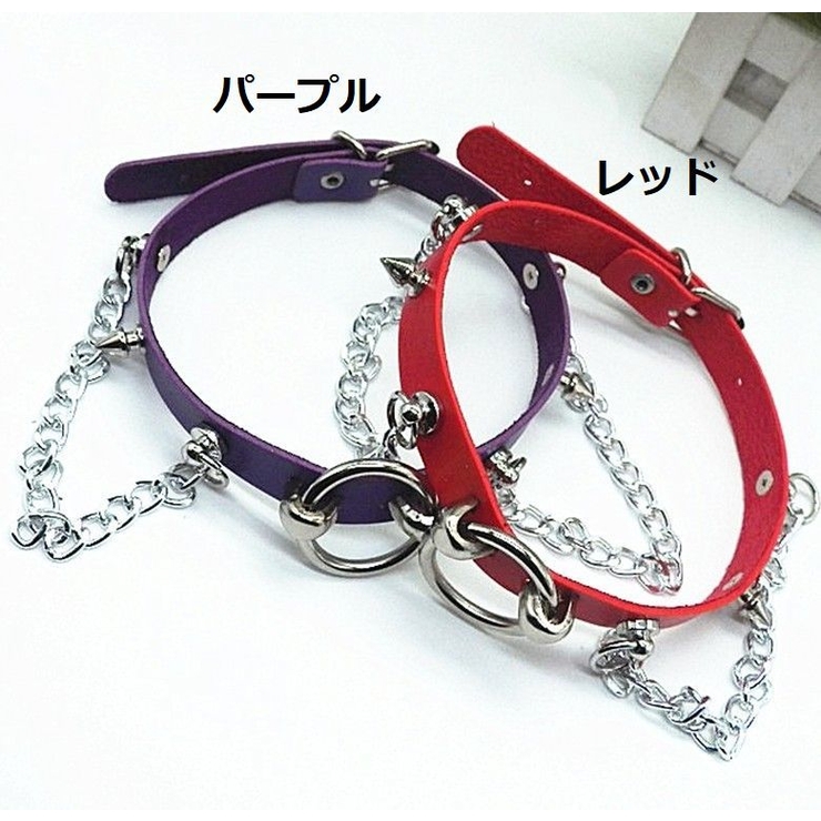レザーチョーカー ネックレス レディース | PlusNao | 詳細画像14 