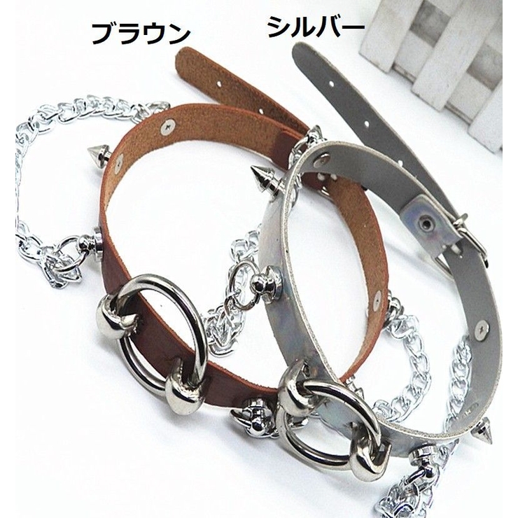 レザーチョーカー ネックレス レディース | PlusNao | 詳細画像16 