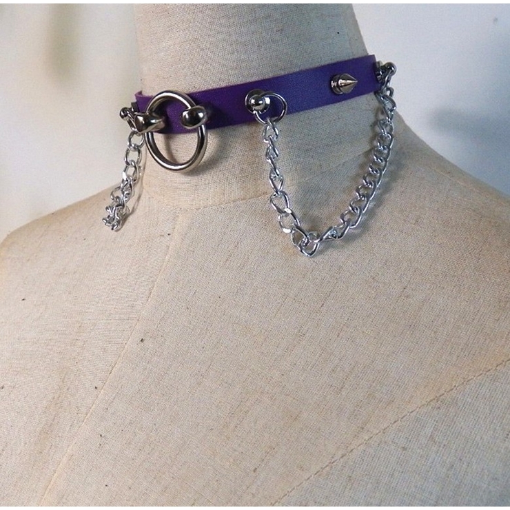 レザーチョーカー ネックレス レディース | PlusNao | 詳細画像8 