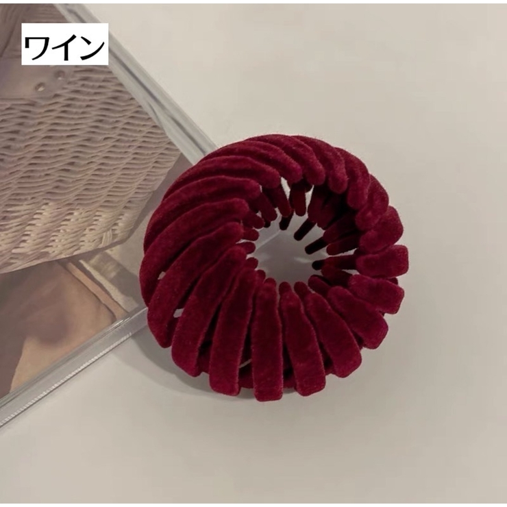 ヘアクリップ ポニーリング お団子 | PlusNao | 詳細画像12 