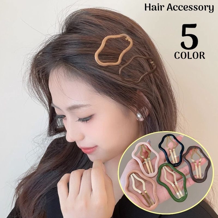 ヘアピン パッチン留め レディース | PlusNao | 詳細画像1 