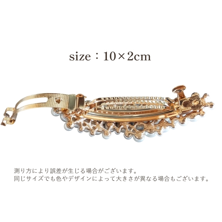 バレッタ 単品 髪留め | PlusNao | 詳細画像10 