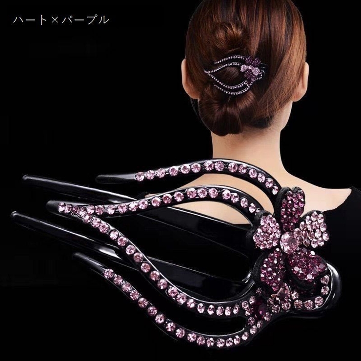 ヘアクリップ サイドバンスクリップ ヘアアクセサリー | PlusNao | 詳細画像11 
