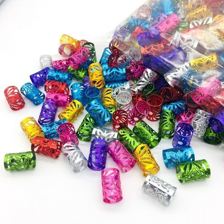 ブレイズビーズ 100個セット ヘアリング | PlusNao | 詳細画像3 