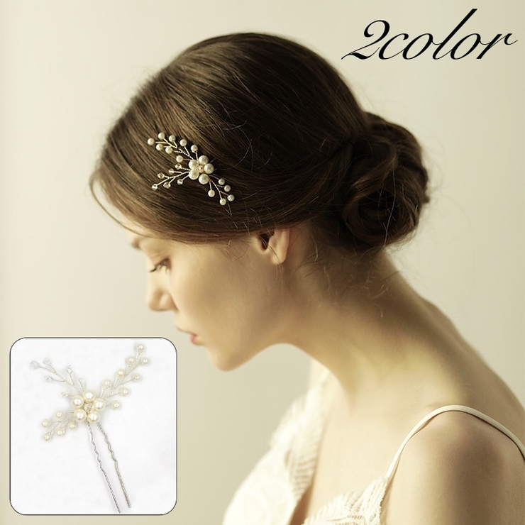 ヘッドコサージュ ヘアコーム ヘアアクセサリー | PlusNao | 詳細画像1 