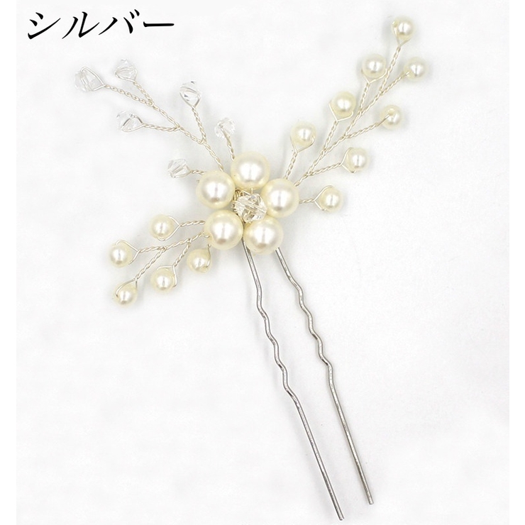 ヘッドコサージュ ヘアコーム ヘアアクセサリー | PlusNao | 詳細画像5 
