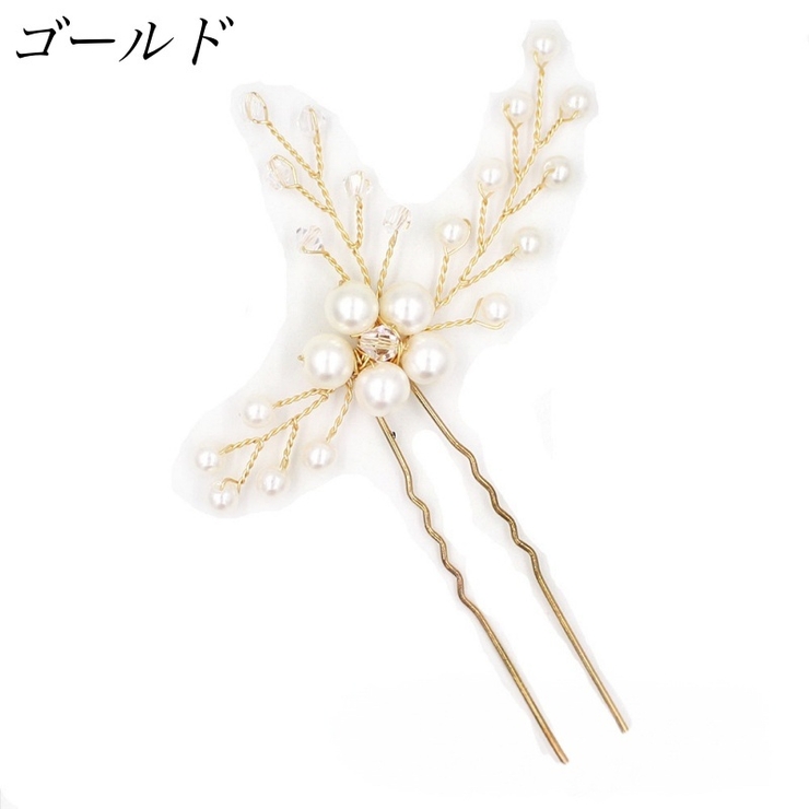 ヘッドコサージュ ヘアコーム ヘアアクセサリー | PlusNao | 詳細画像6 