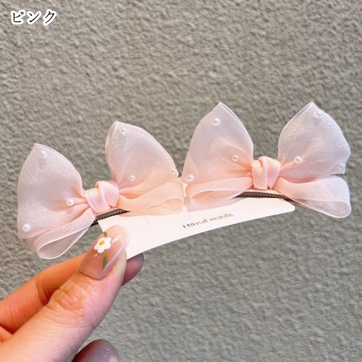 ヘアクリップ 髪留め 2個セット | PlusNao | 詳細画像9 