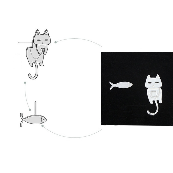 スタッドピアス レディース 猫 | PlusNao | 詳細画像11 