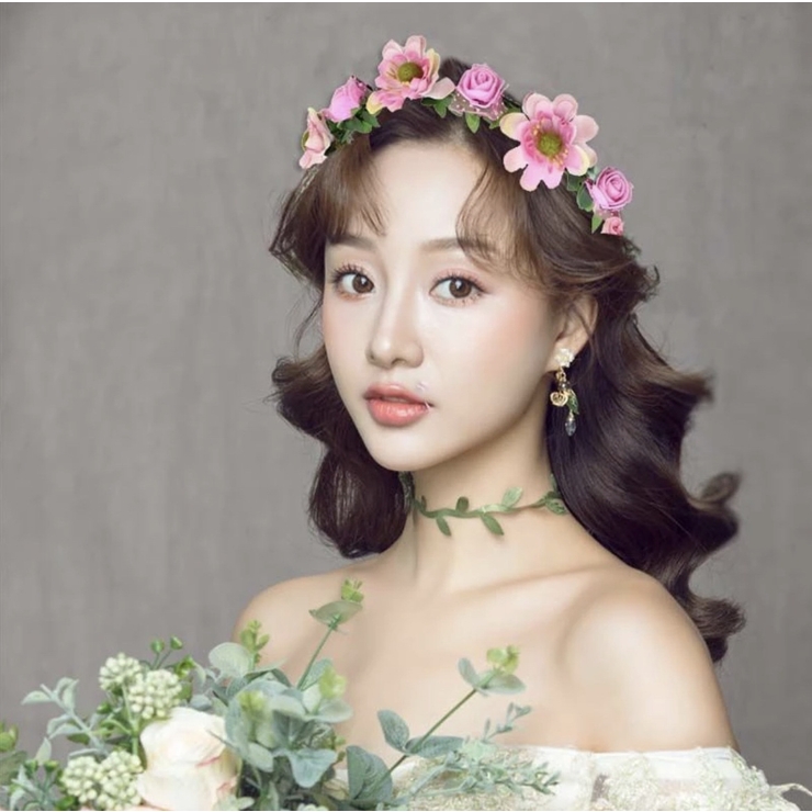 ヘッドコサージュ 花冠 花かんむり | PlusNao | 詳細画像2 