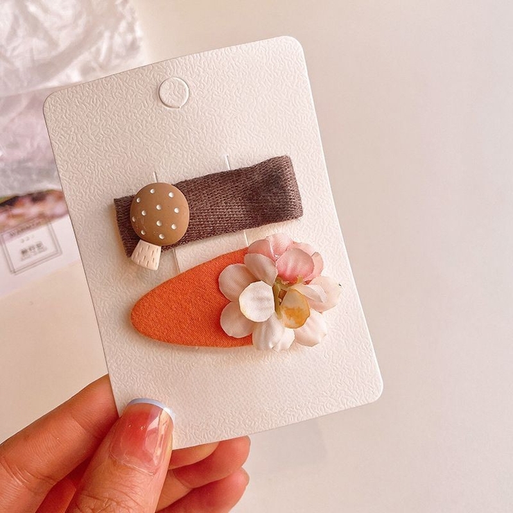 パッチン留め ヘアクリップ 2本セット | PlusNao | 詳細画像8 