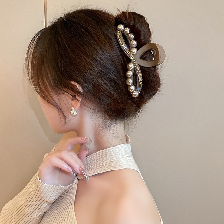 バンスクリップ ヘアクリップ レディース | PlusNao | 詳細画像3 