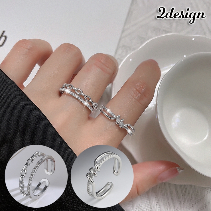 指輪 オープンリング アクセサリー | PlusNao | 詳細画像1 