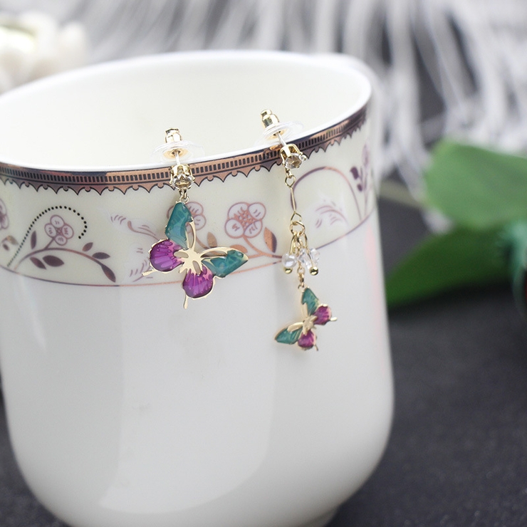 ピアス スタッドピアス アシンメトリー | PlusNao | 詳細画像5 