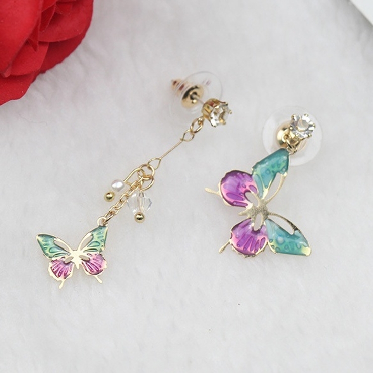 ピアス スタッドピアス アシンメトリー | PlusNao | 詳細画像6 