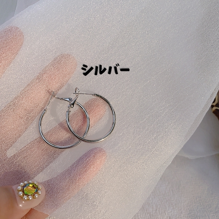 ピアス リングピアス フープピアス | PlusNao | 詳細画像16 