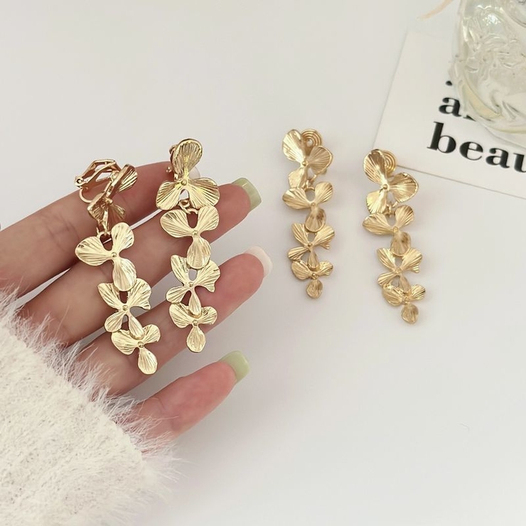 イヤリング スタッドピアス レディース | PlusNao | 詳細画像5 