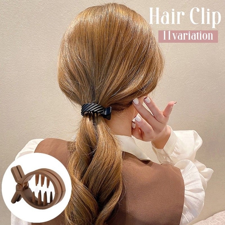 ヘアクリップ サイドバンスクリップ レディース | PlusNao | 詳細画像1 