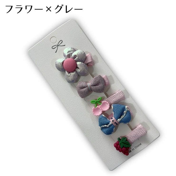 ヘアクリップ 5個セット ヘアアクセサリー | PlusNao | 詳細画像10 