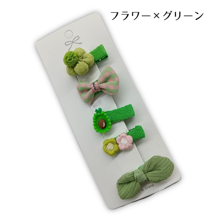 ヘアクリップ 5個セット ヘアアクセサリー | PlusNao | 詳細画像11 