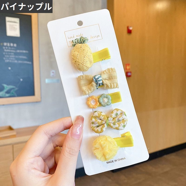 ヘアクリップ 5個セット ヘアアクセサリー | PlusNao | 詳細画像12 