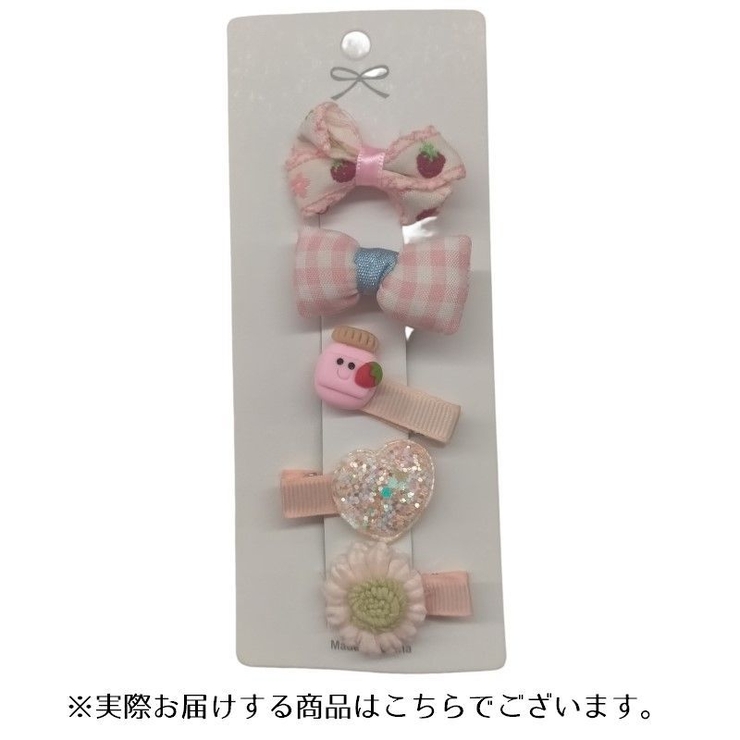 ヘアクリップ 5個セット ヘアアクセサリー | PlusNao | 詳細画像14 