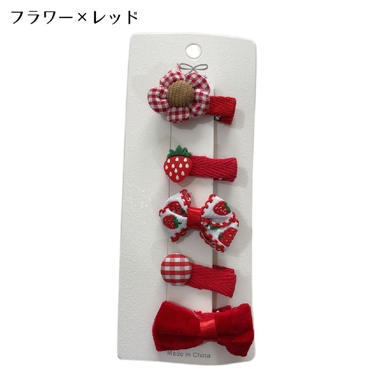 ヘアクリップ 5個セット ヘアアクセサリー | PlusNao | 詳細画像9 