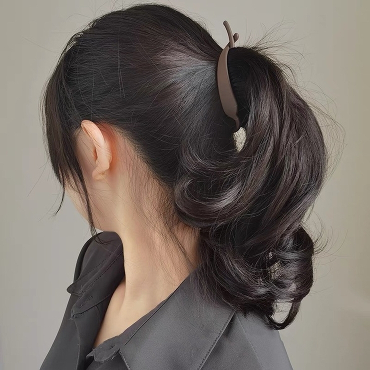 ヘアクリップ バナナクリップ レディース