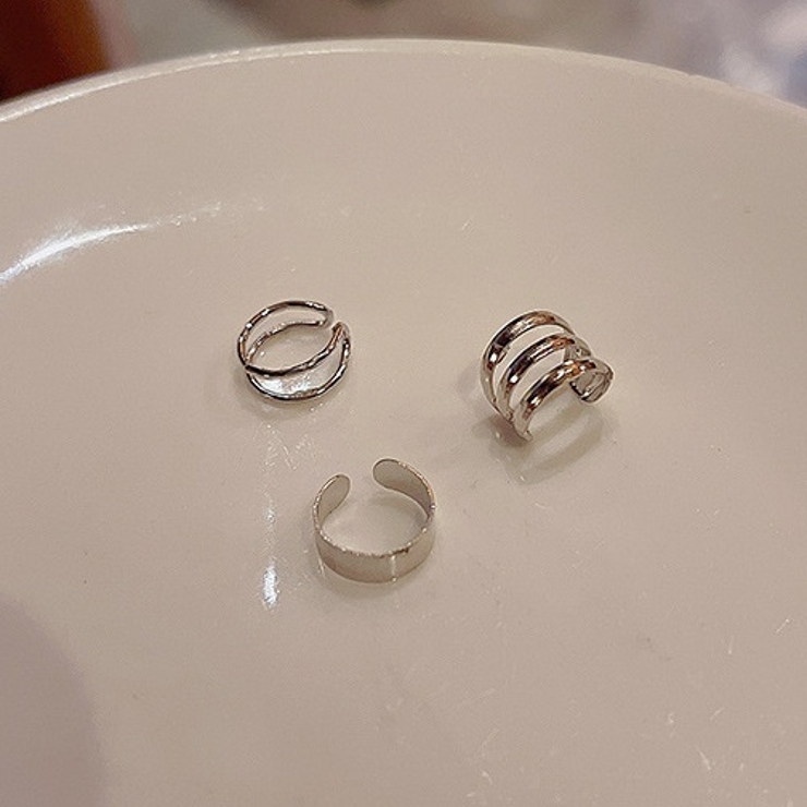 イヤーカフ イヤークリップ 3点セット | PlusNao | 詳細画像4