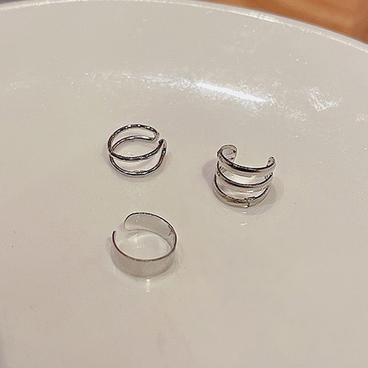 イヤーカフ イヤークリップ 3点セット | PlusNao | 詳細画像5