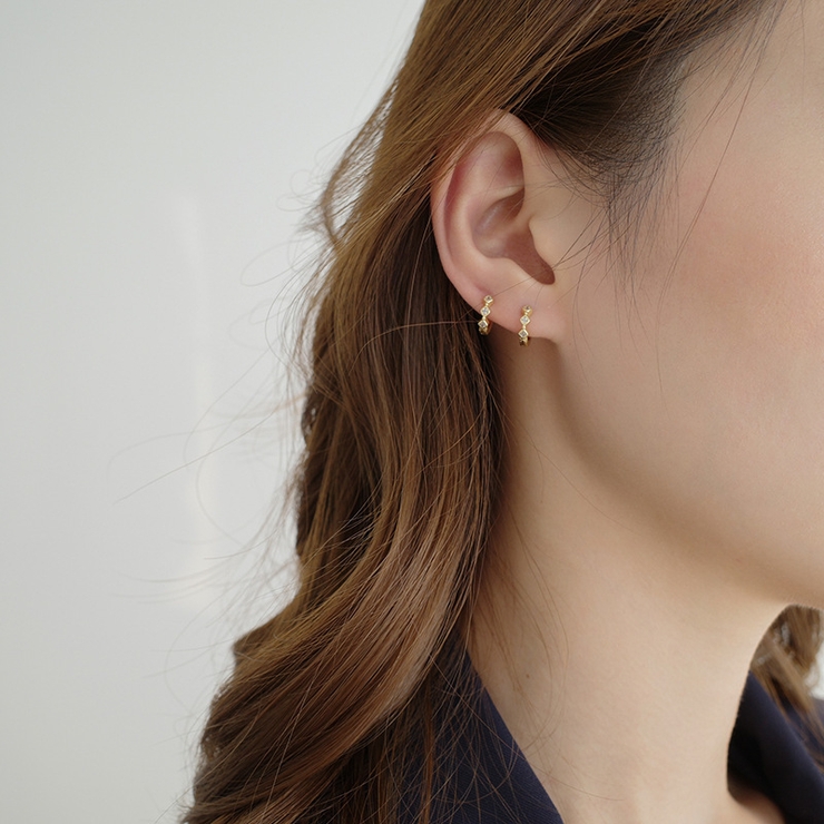 ピアス フープピアス レディース | PlusNao | 詳細画像4 