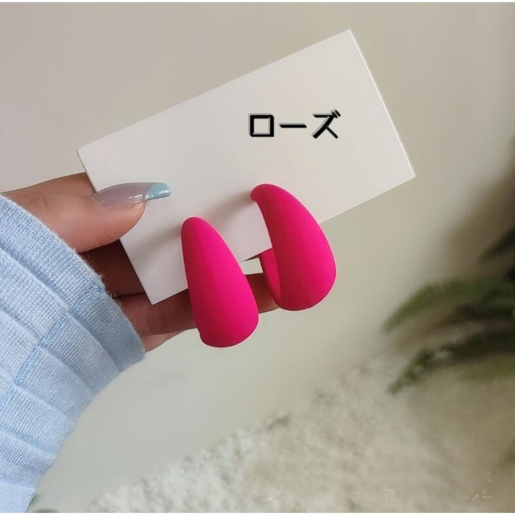 フープピアス レディース アクセサリー | PlusNao | 詳細画像8 