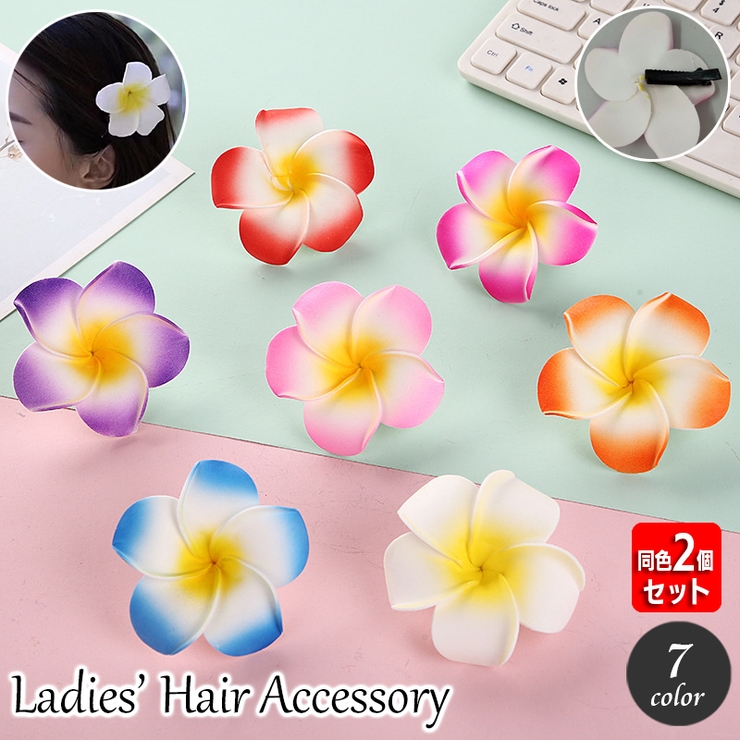 ヘアクリップ 同色2個セット レディース | PlusNao | 詳細画像1 