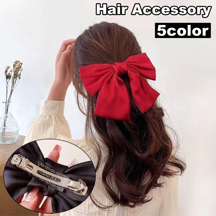 バレッタ ヘアクリップ ヘアアクセサリー | PlusNao | 詳細画像1 