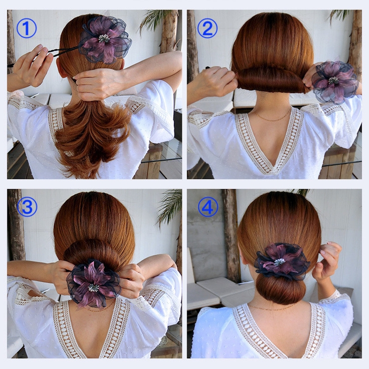 お団子メーカー シニヨンメーカー ヘアアクセサリー | PlusNao | 詳細画像8 