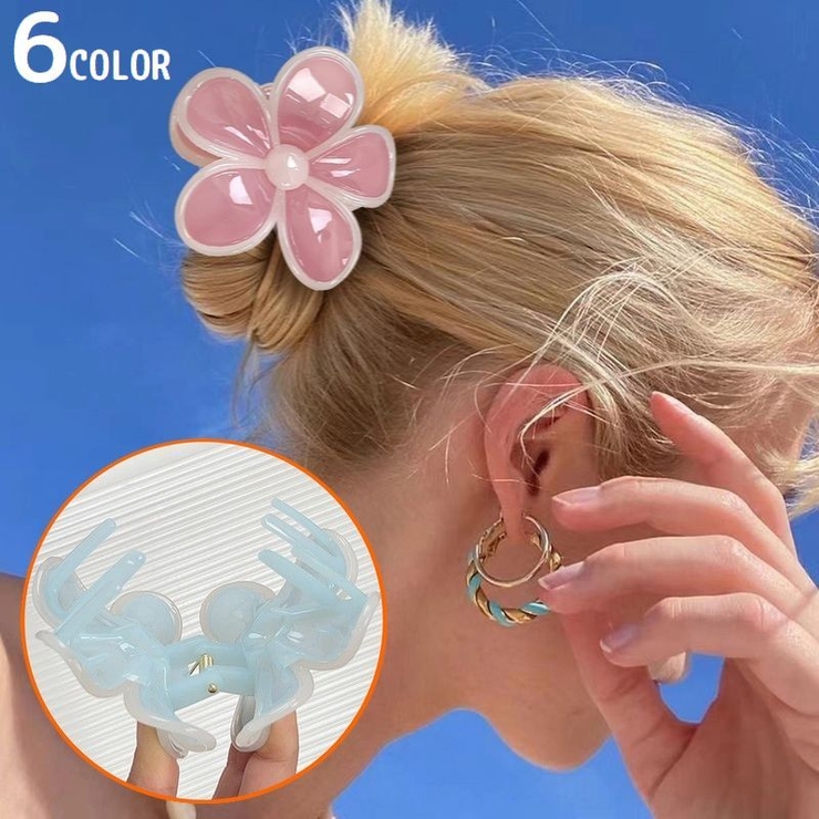 バンスクリップ ヘアクリップ レディース | PlusNao | 詳細画像1 