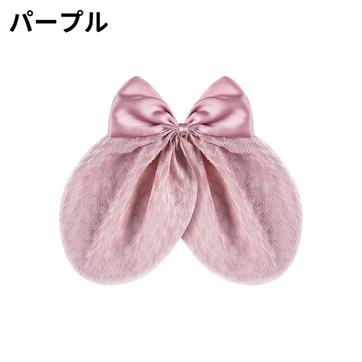ヘアクリップ くちばしクリップ リボン | PlusNao | 詳細画像9 