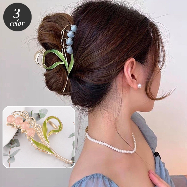 ヘアクリップ バンスクリップ ヘアアクセサリー | PlusNao | 詳細画像1 