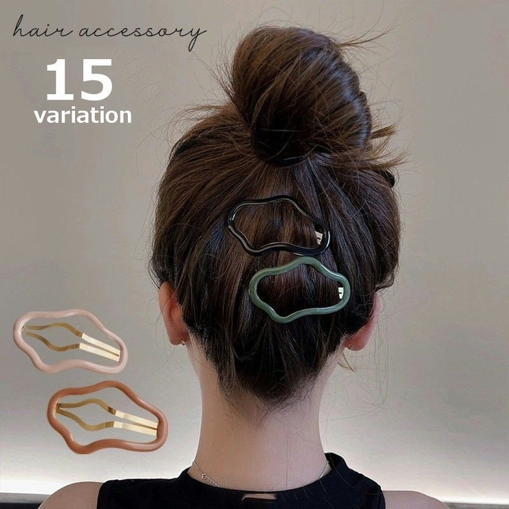 パッチン留め ヘアピン ヘアアクセサリー | PlusNao | 詳細画像1 