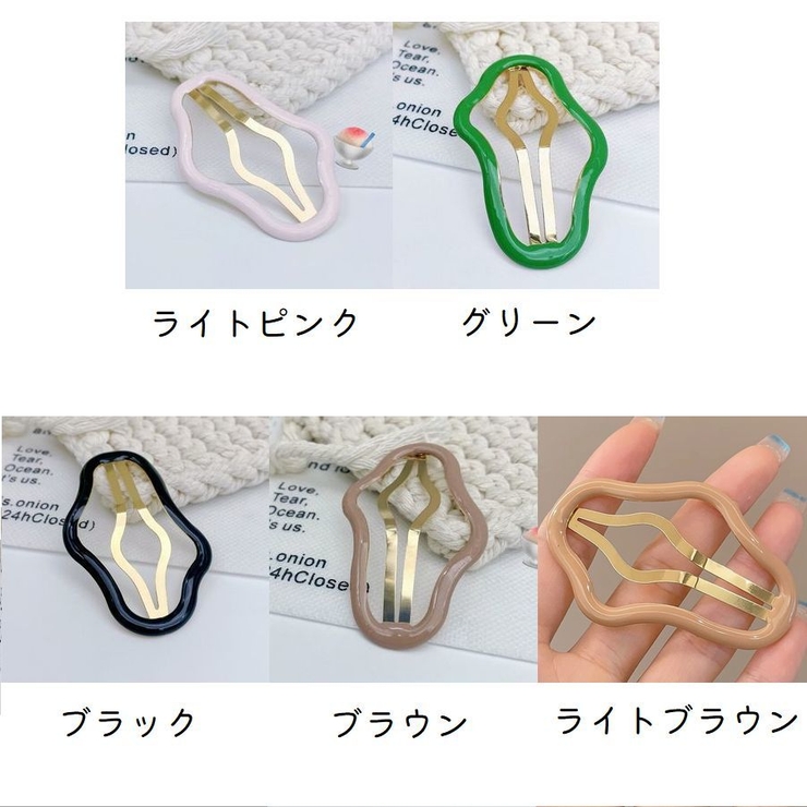 パッチン留め ヘアピン ヘアアクセサリー | PlusNao | 詳細画像17 