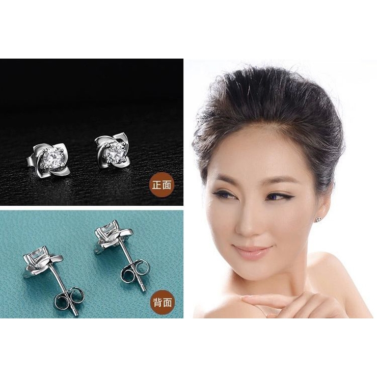 スタッドピアス キャッチピアス レディース | PlusNao | 詳細画像2 