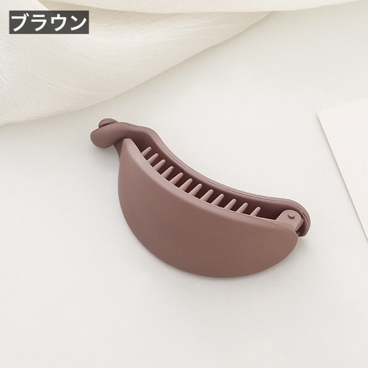 バナナクリップ ヘアクリップ 髪留め | PlusNao | 詳細画像12 