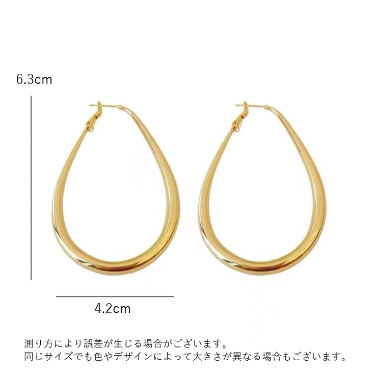 ピアス フープピアス 両耳用 | PlusNao | 詳細画像12 
